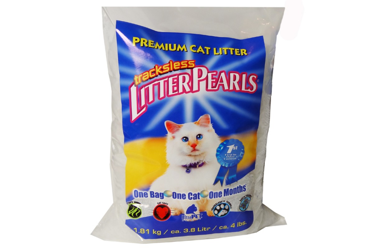 Litter pearls clearance trackless cat litter